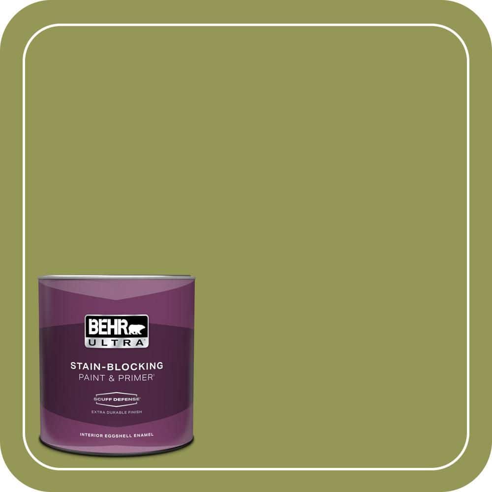 1 qt. #400D-6 Grape Leaves Extra Durable Eggshell Enamel Interior Paint & Primer price history on PriceWatchPro