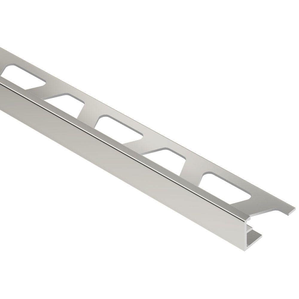 Schiene Polished Nickel Anodized Aluminum 5/16 in. x 8 ft. 2-1/2 in. Metal Tile Edging Trim price history on PriceWatchPro