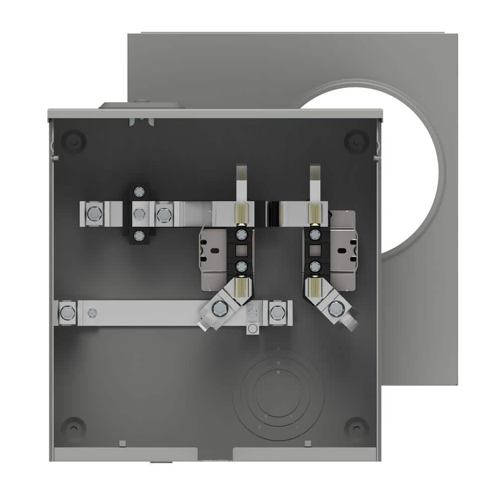 Siemens 200 Amp 4 Jaw HornBypass Ringless Underground Fed Meter Socket