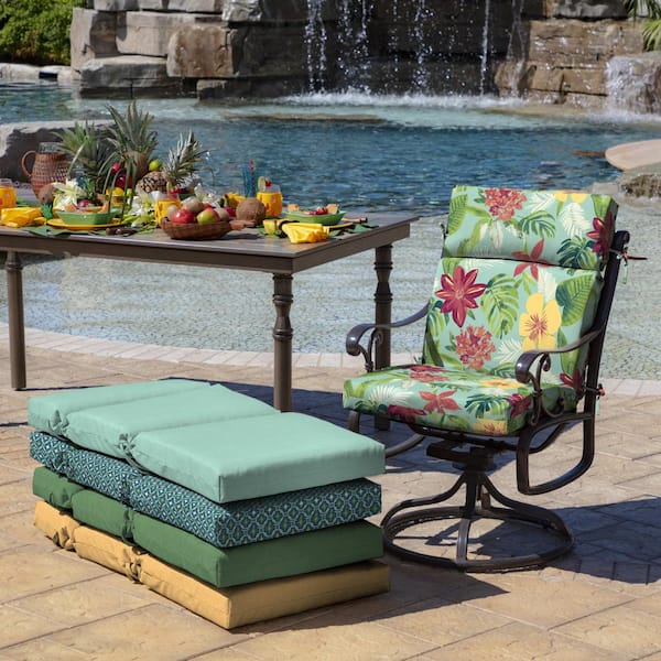 tropical patio chair cushions