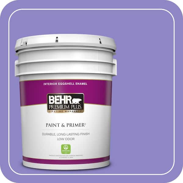 BEHR PREMIUM PLUS 5 gal. #MQ4-29 Brocade Eggshell Enamel Low Odor Interior Paint & Primer