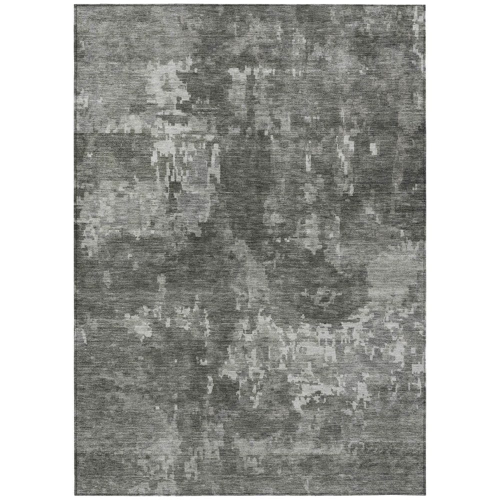Chantille Machine Washable Indoor/Outdoor Abstract ACN2361 Pewter 10 ft. x 14 ft. Area Rug price history on PriceWatchPro