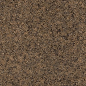 24 in. x 48 in. Laminate Sheet in Milano Brown with Premium Quarry Finish