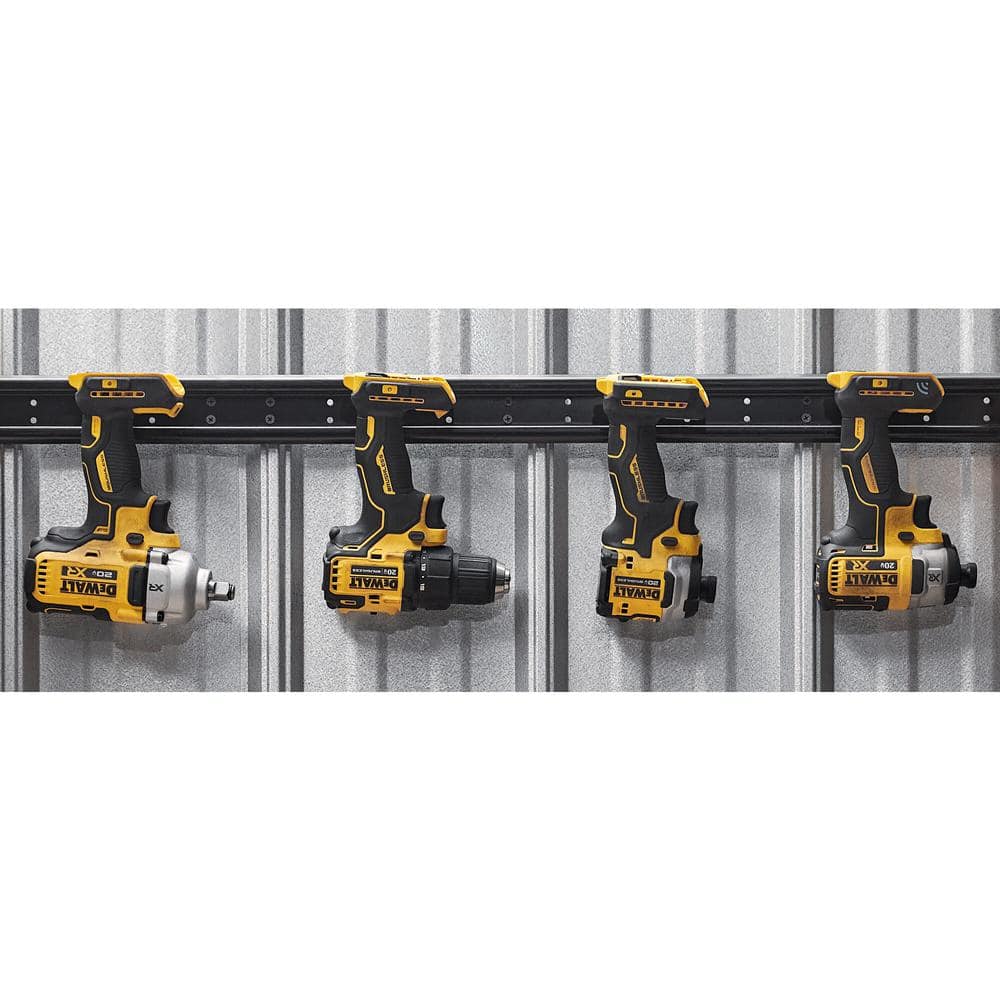 Heavy-Duty Steel Cordless Power Tool Hang Hooks, 4 Pieces