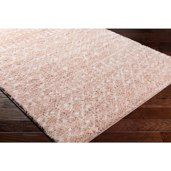 Sherrell Blush 7 ft. x 9 ft. Indoor Area Rug