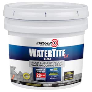 3 gal. WaterTite LX Low VOC Mold and Mildew-Proof White Water Based Waterproofing Paint