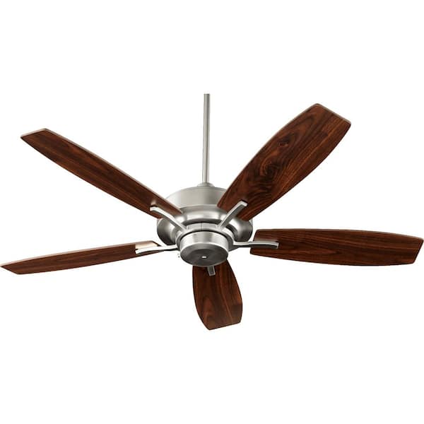Quorum International Soho 52 in. Indoor Satin Nickel Ceiling Fan