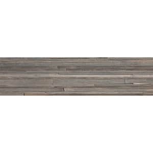 Harlan 11.8 in. x 47.2 in. Gray Porcelain Matte Wall and Floor Tile (15.47 sq. ft./case) 4-Pack