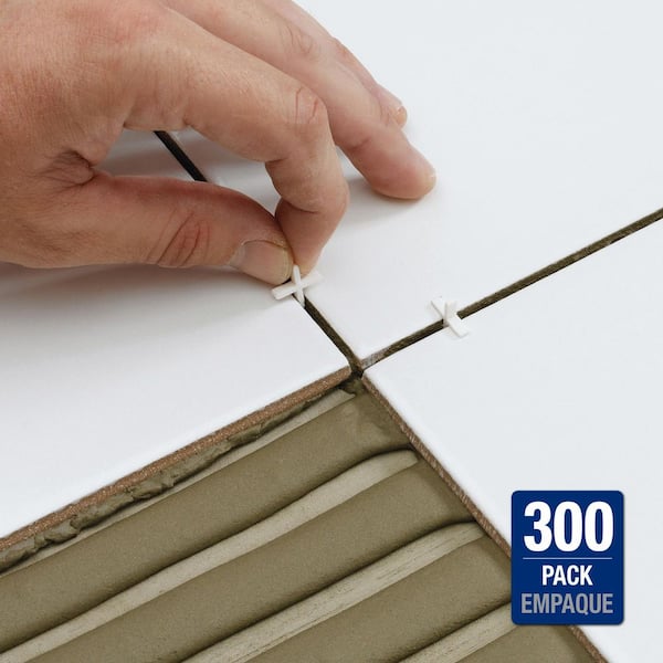 1/16 in. Traditional Flexible Tile Spacers (300 pack)