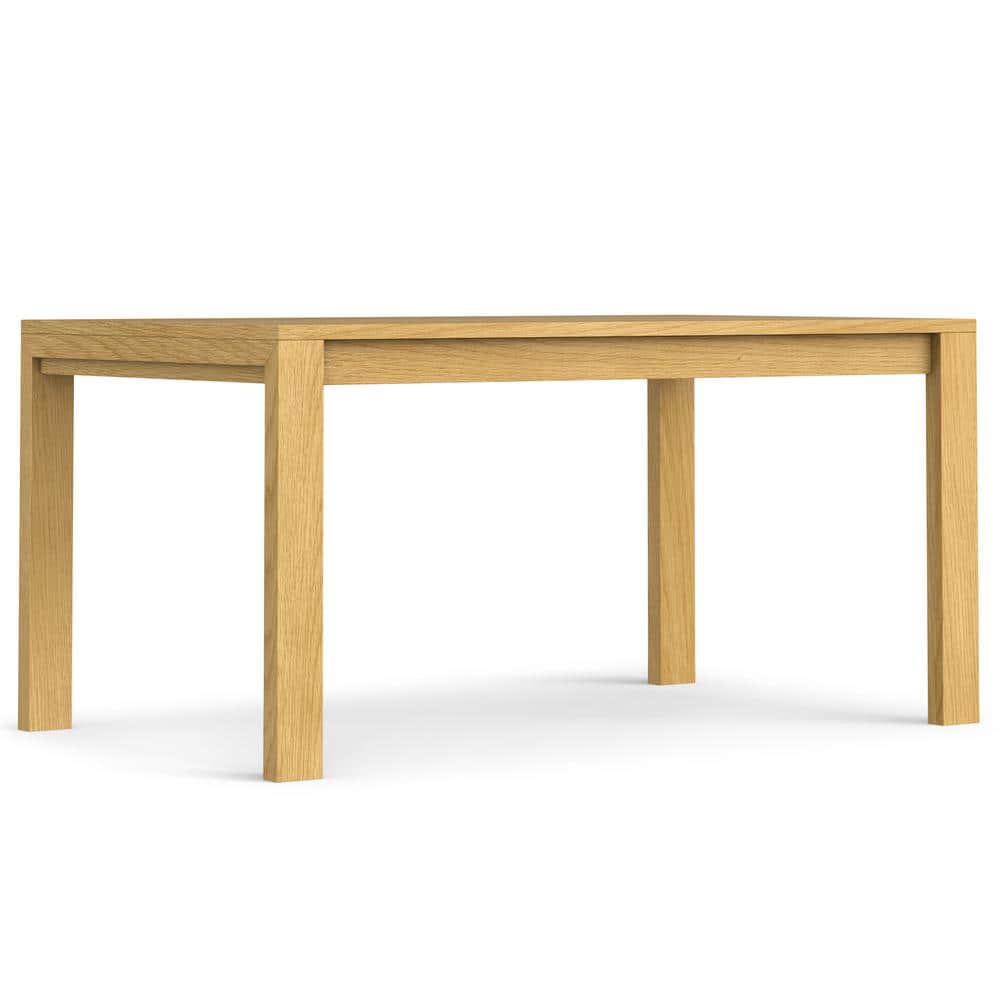 Wilson Oak Rectangular Solid Wood Dining Table