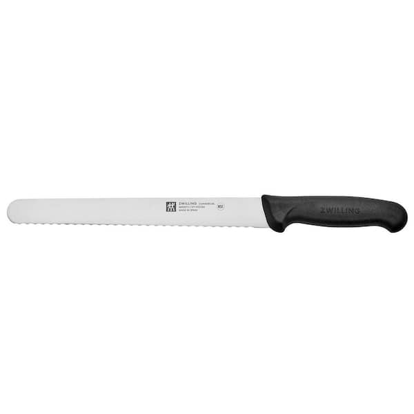 Commercial 10 in. Straight Serrated Edge Slicing Knife