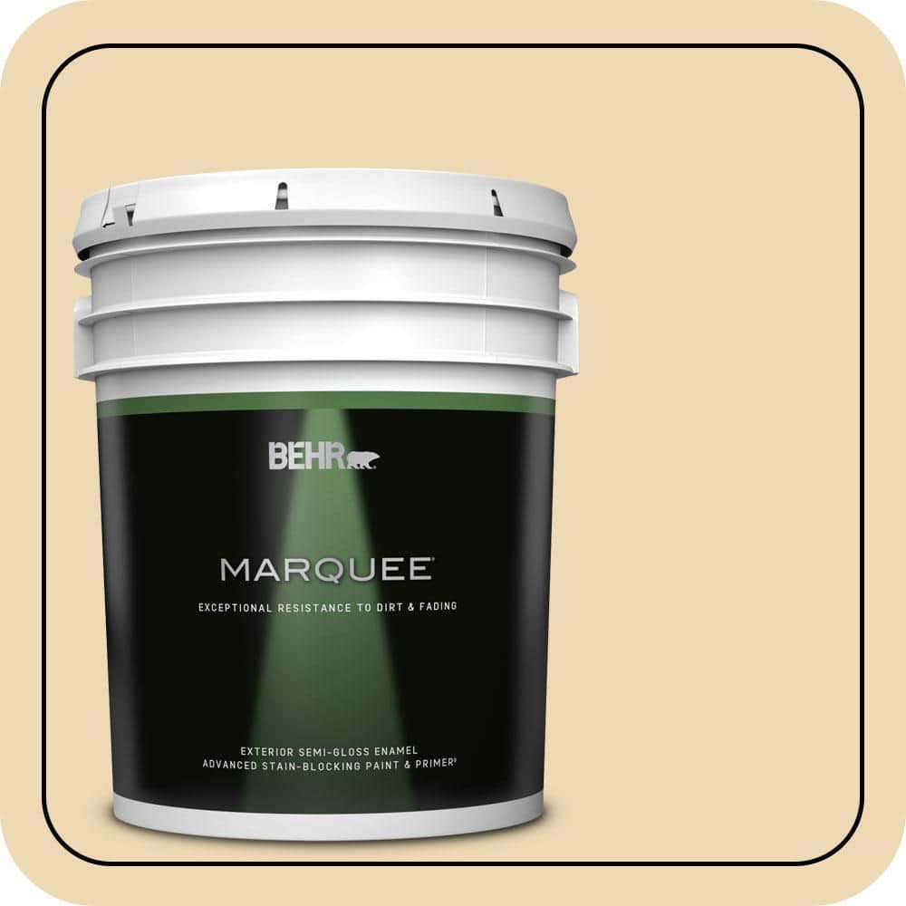 5 gal. #340E-3 Bavarian Cream Semi-Gloss Enamel Exterior Paint & Primer price history on PriceWatchPro