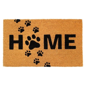 All Paws Come Home Doormat Cream 