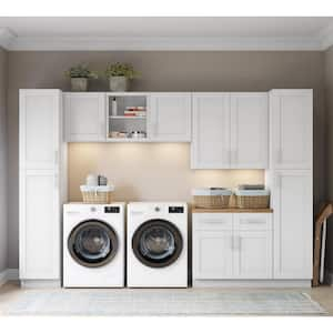 Laundry Room with Stackable Cabinet 140