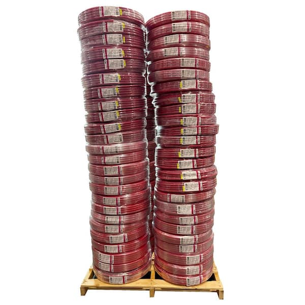 1/2 in. x 100 ft. Red PEX-B Pipe-Pallet of 100-Coils
