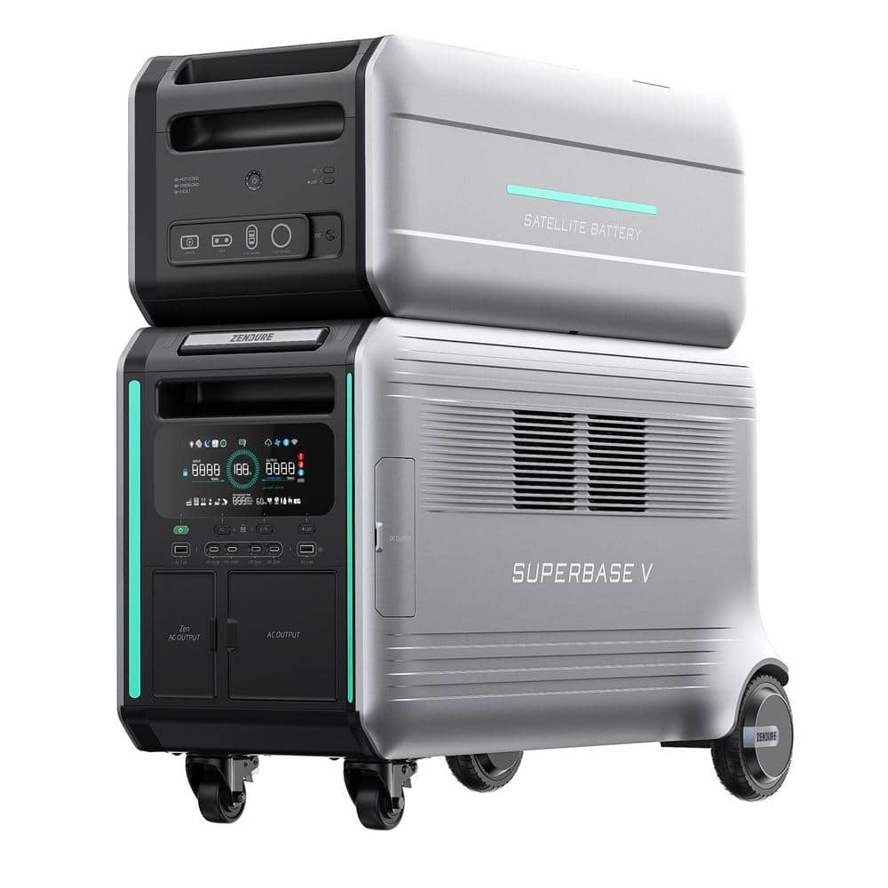 Zendure SuperBase V6400 and B6400,5000-Watts Push Button Start