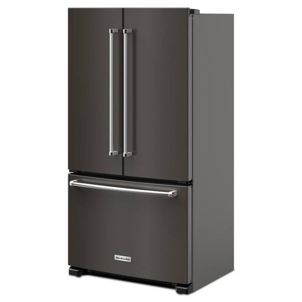 KitchenAid French Door Fridge (KRFC136RBS) - Black Stainless Steel with PrintShield™ Finish KitchenAid French Door Fridge (KRFC136RBS) - Black Stainless Steel with PrintShield™ Finish