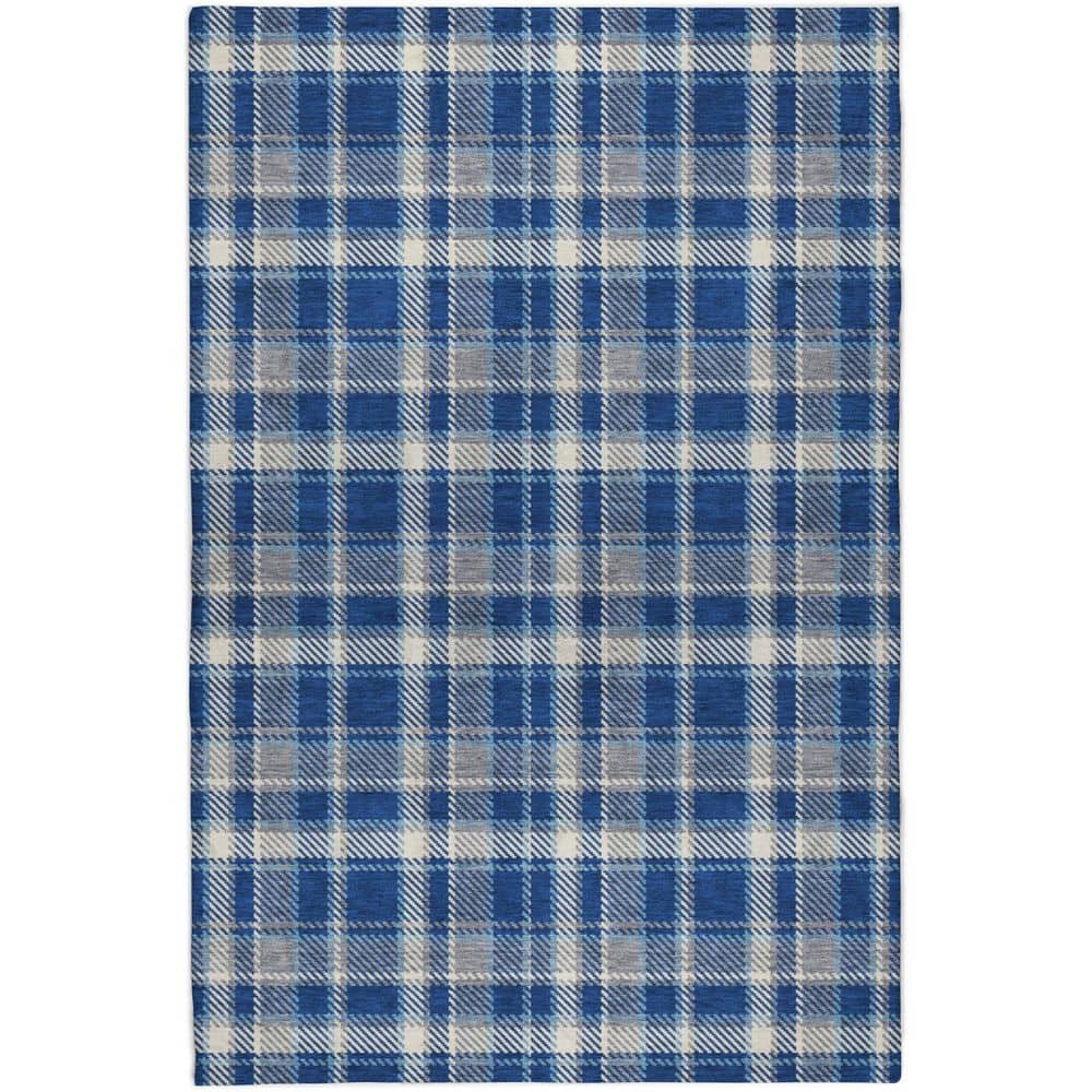 Dream Shag Premium Machine Washable Abstract ADS563 Navy 3 ft. x 5 ft. Area Rug price history on PriceWatchPro