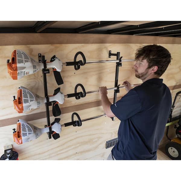 Buyers Products Company Snap-In Style 3-Gas Powered Trimmer Rack Buyers Products Company Snap-In Style 3-Gas Powered Trimmer Rack
