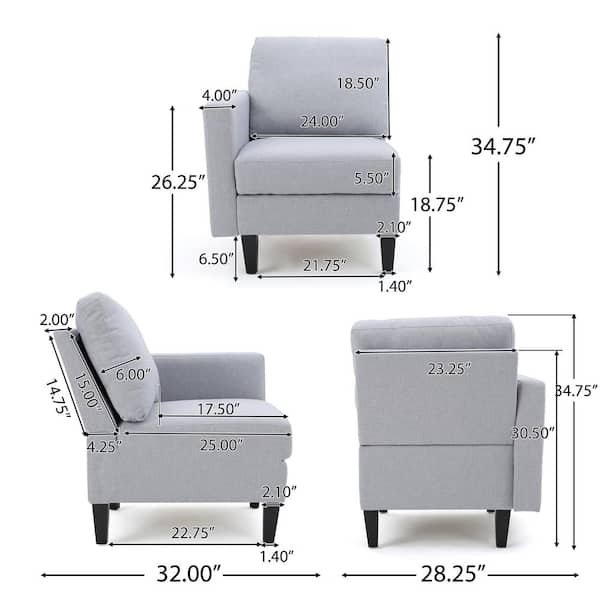 Zahra 6 piece sofa outlet sectional