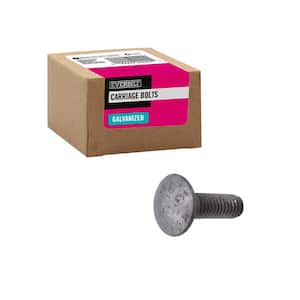 5/16 in.-18 x 1 in. Galvanized Carriage Bolt (25-Pack)
