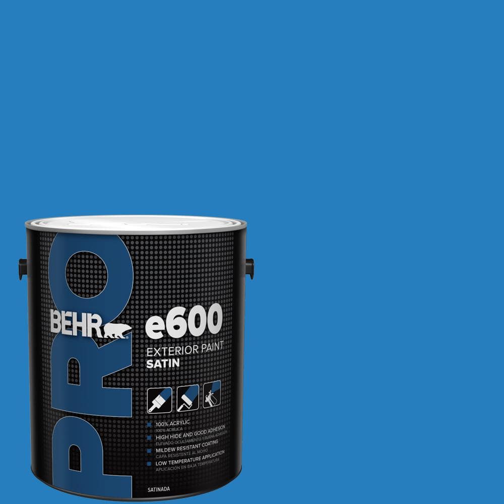 1 gal. #P510-6 Brilliant Blue Satin Exterior Paint price history on PriceWatchPro