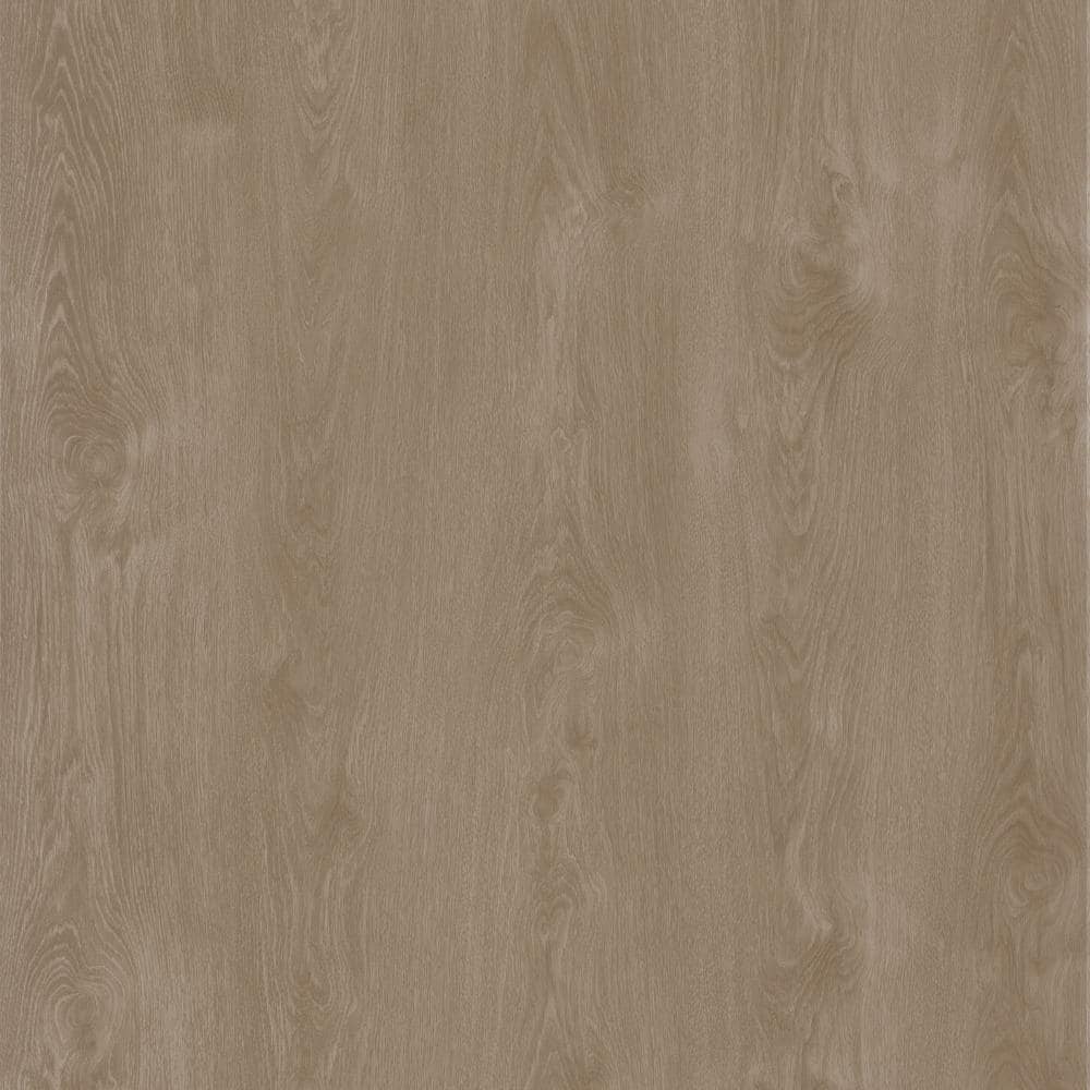 Light Brown Matte Vinyl Wide Plank Flooring