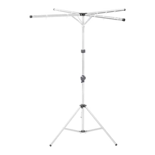 Freestanding Foldable Adjustable Height Stainless Steel Laundry Clothes Drying Rack