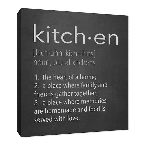 PTM Images 12 in. x 10 in. "Kitch.en II'' Printed Canvas Wall Art