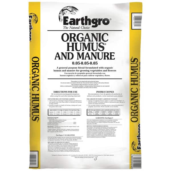 Earthgro 1 cu. ft. Organic Humus and Manure