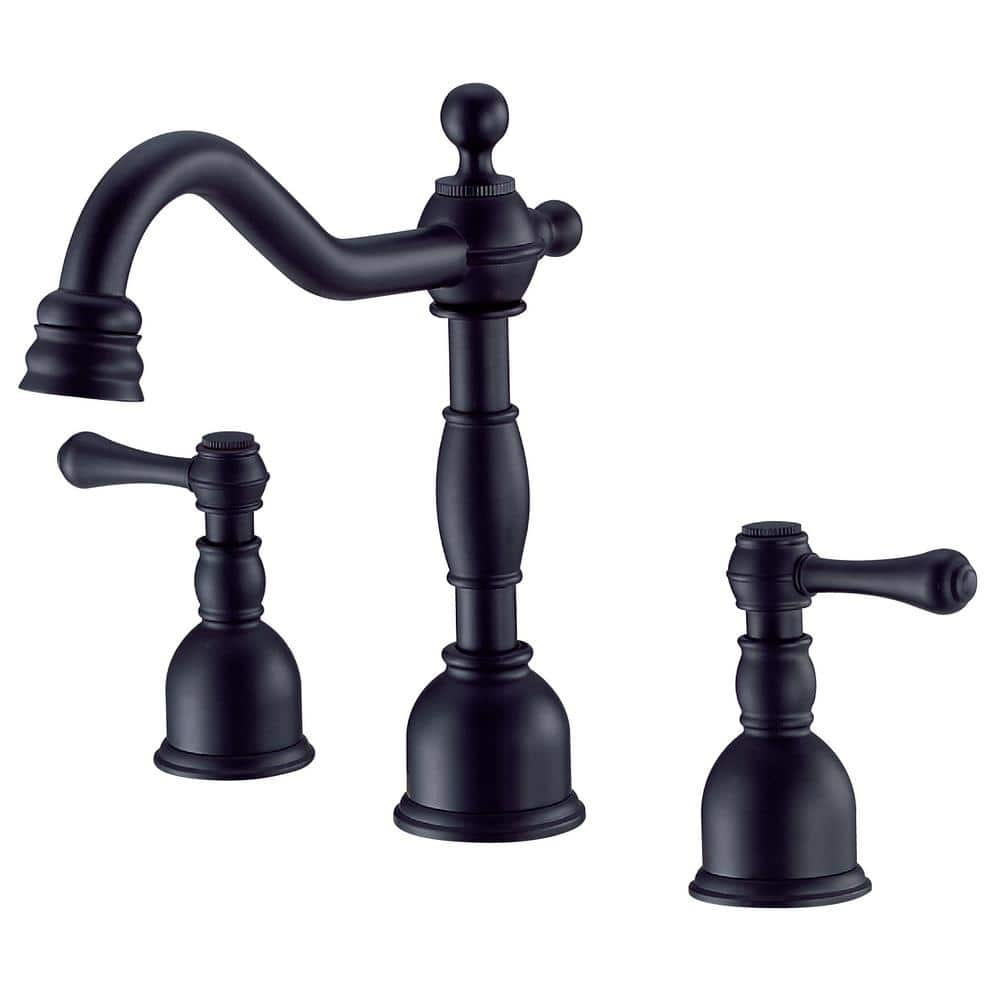 Gerber Opulence Widespread Double-Handle Deck Mount Bathroom Faucet ...