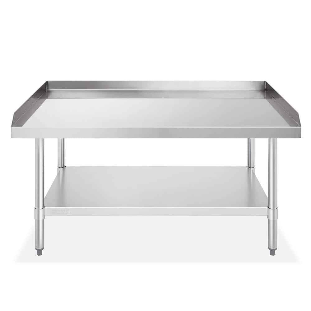 48" Stainless Steel Commercial Kitchen Utility Table with Undershelf