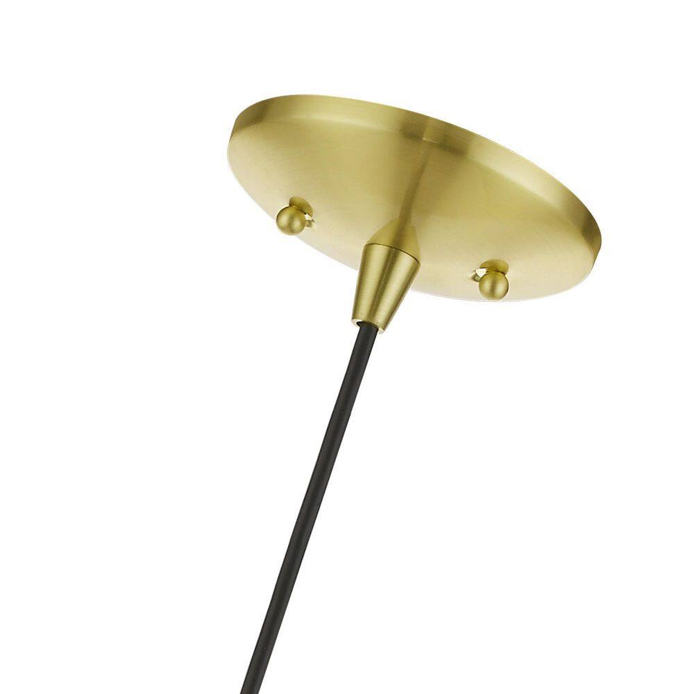 Lansdale Mini 5" Satin Brass Indoor/Outdoor Pendant Light