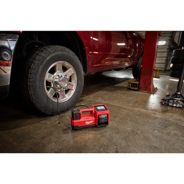 Milwaukee 18v deals air pump