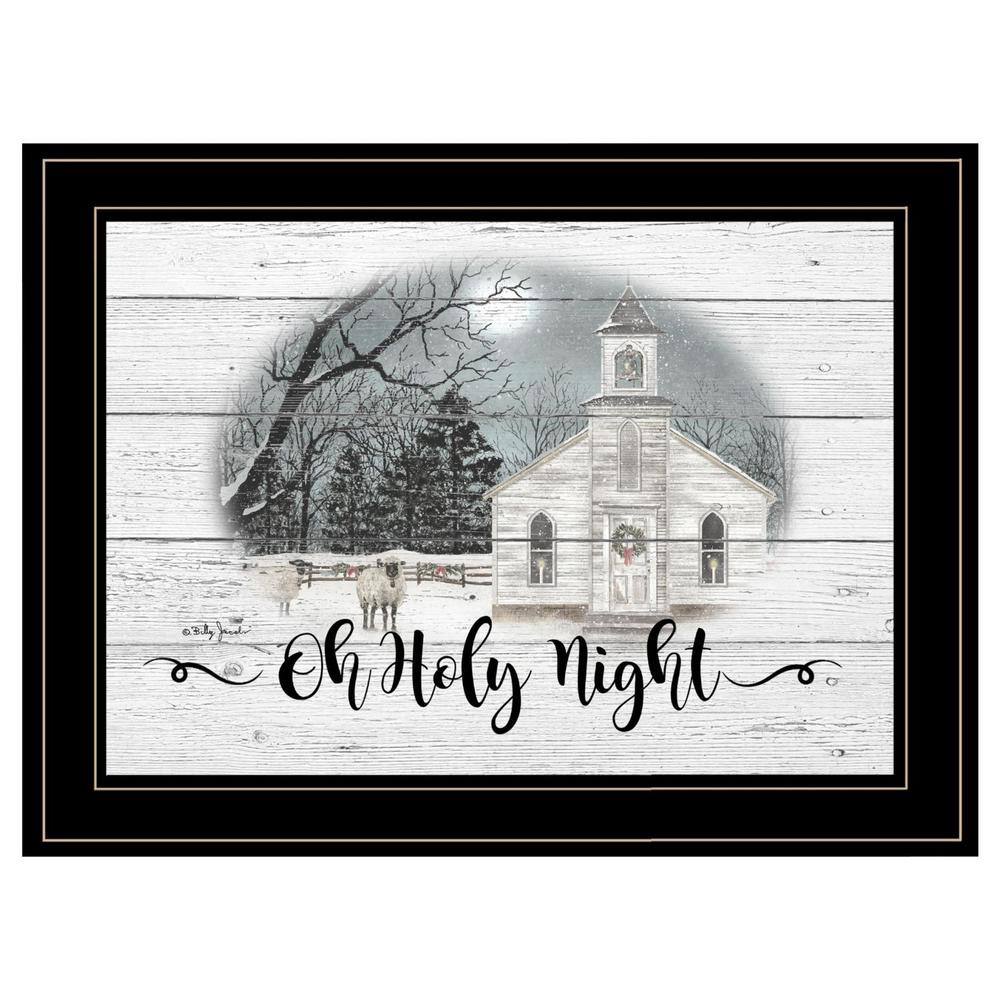 Charlie OH HOLY Night 1-Piece Framed Wall Art 15 in. x 19 in. price history on PriceWatchPro