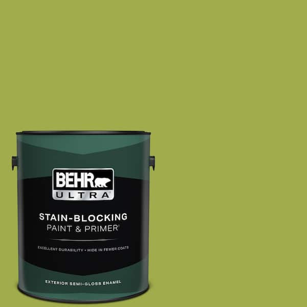 BEHR ULTRA 1 gal. #PPU10-05 Intoxication Semi-Gloss Enamel Exterior Paint & Primer