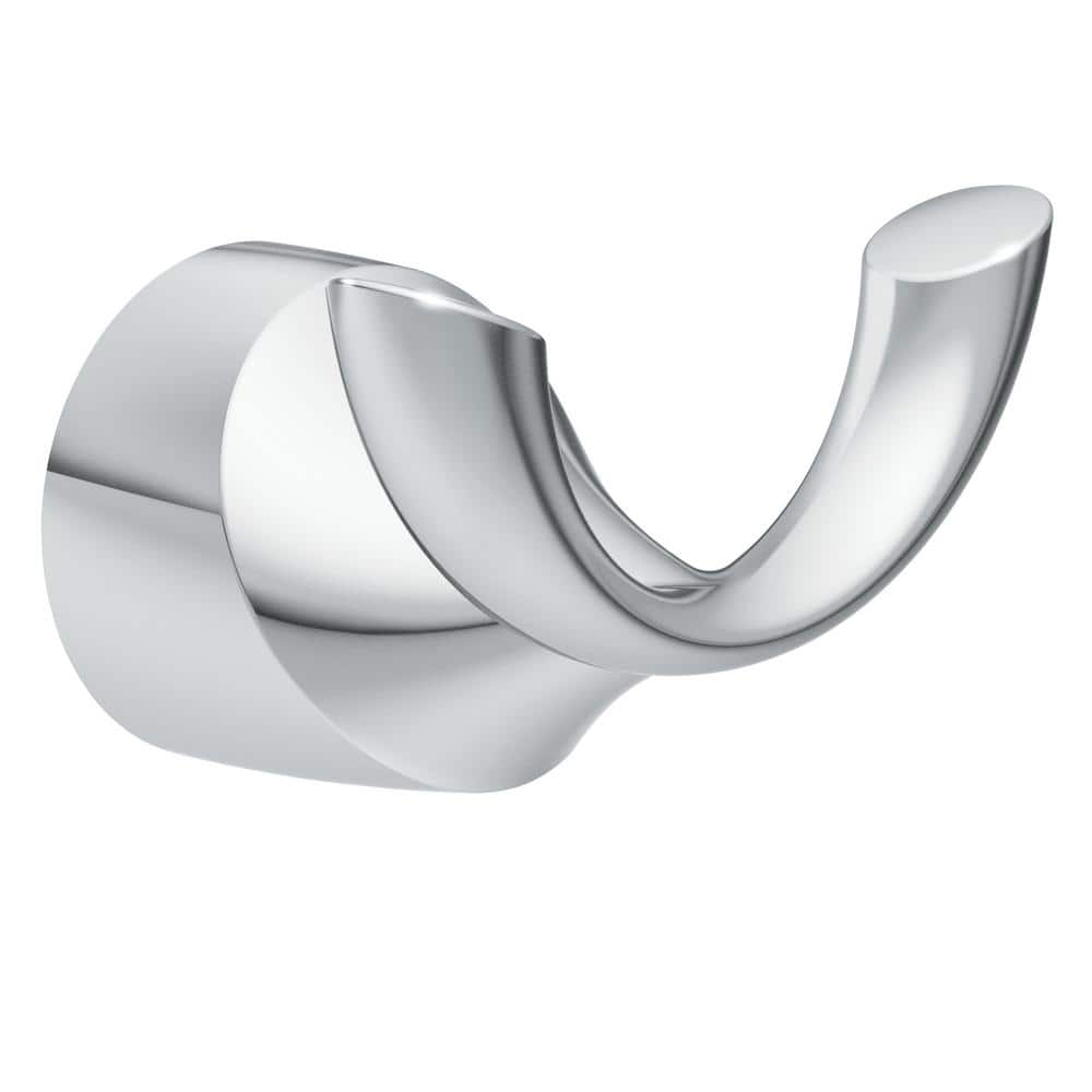 MOEN Idora Robe Hook with Press and Mark in Chrome MY3703CH - The Home Depot