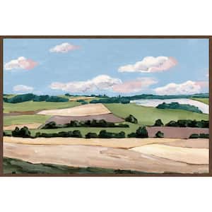 "Sunny Vibes" by Marmont Hill Floater Framed Canvas Nature Art Print 20 in. x 30 in.