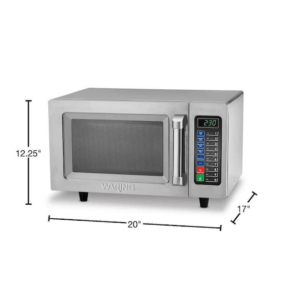 VEVOR 1440-Watt Commercial Convection Oven 19 qt. Quarter-Size