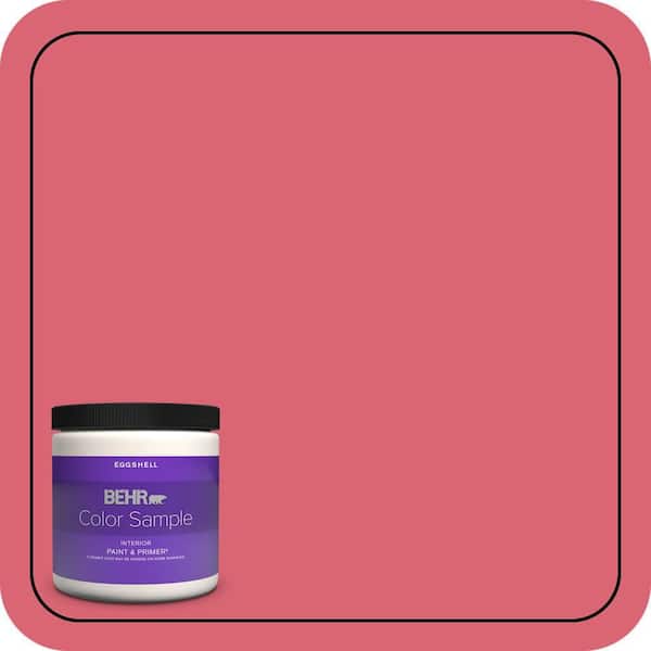 BEHR PREMIUM PLUS 8 oz. #P150-5A Strawberry Taffy Eggshell Enamel Interior Paint and Primer Color Sample