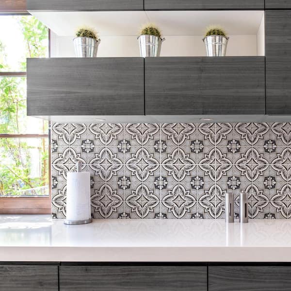 Harmonia Grove Grey 13 in. x 13 in. Ceramic Floor and Wall Tile (12.0 sq. ft./Case)