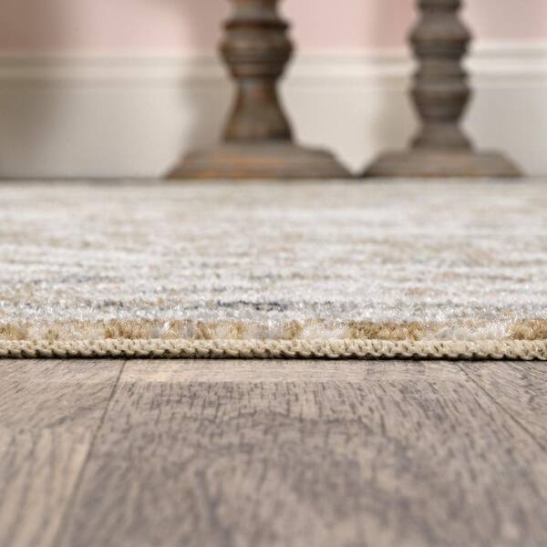 JONATHAN Y Keesha Green/Cream 4 ft. x 6 ft. Bold Distressed