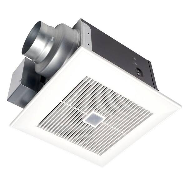 Panasonic WhisperSense 80 CFM Ceiling Humidity and Motion Sensing Exhaust Bath Fan with Time Delay, ENERGY STAR*