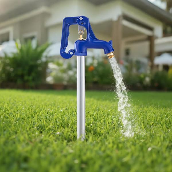 Frost Proof Yard Hydrant, 5. 24FT. Freeze-Proof Outdoor Faucet with 36 in. Bury Depth, 3/4 in. NPT Pipe Connection