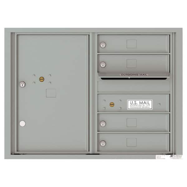 Florence USPS Delivery Recessed Wall Mount 4C Mailbox with 4 ...