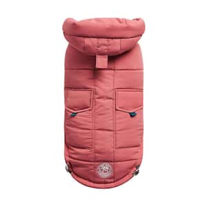 2X-Small Pink Super Puff Parka for Dogs