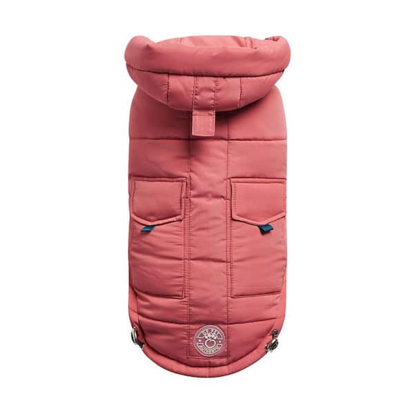 GF PET Small Pink Super Puff Parka for Dogs