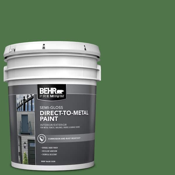 5 gal. #MQ4-49 Emerald Forest Semi-Gloss Direct to Metal Interior/Exterior Paint