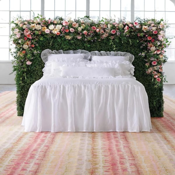 Paint Chip Hand Micro Hooked Wool Pastel 10 ft. x 14 ft. Indoor Area Rug