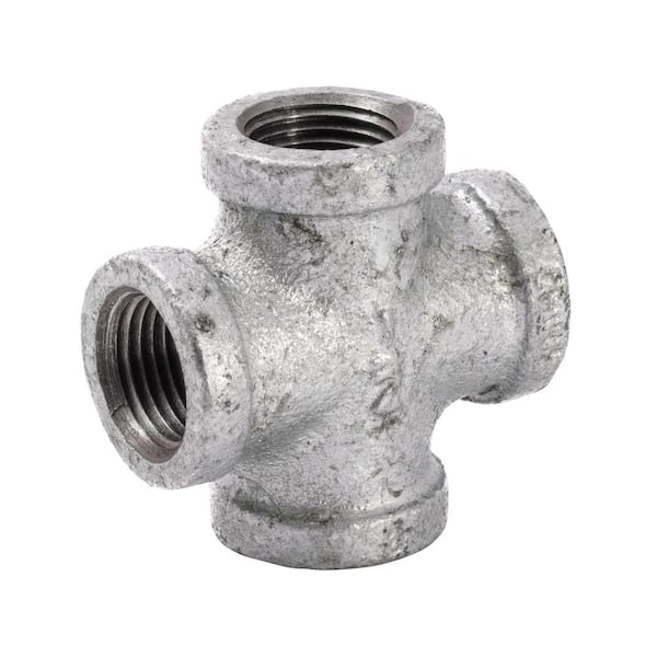 Southland 1/2 in. Galvanized Malleable Iron FPT Cross Fitting